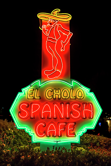John Wayland - El Cholo Spanish Cafe Neon Sign - La Habra, CA