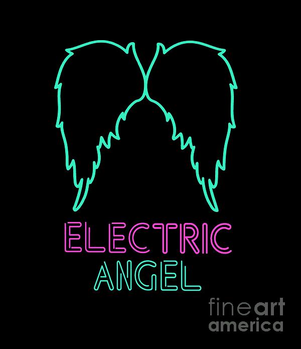 Electric Angel Digital Art