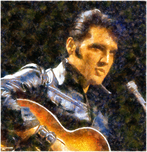 Elvis Presley Digital Art