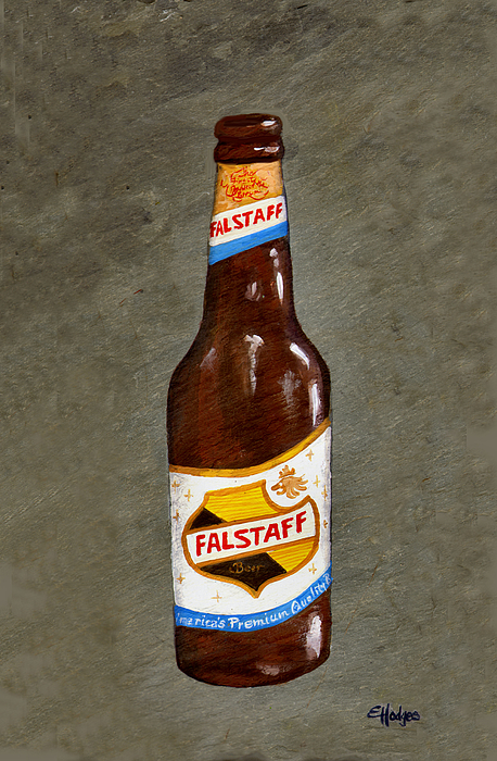 Falstaff Beer Bottle Painting