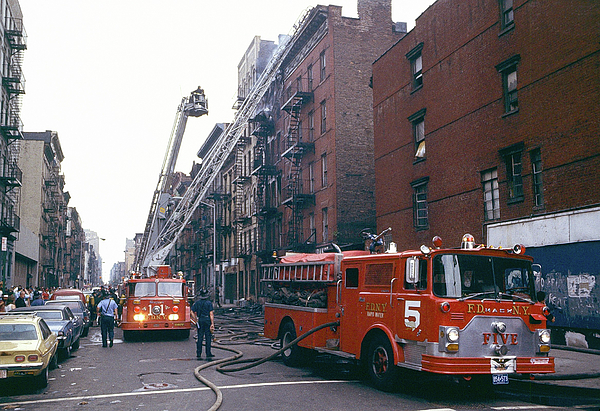 FDNY Ladder 5 The Phoenix Greenwich Village Tee Shirt