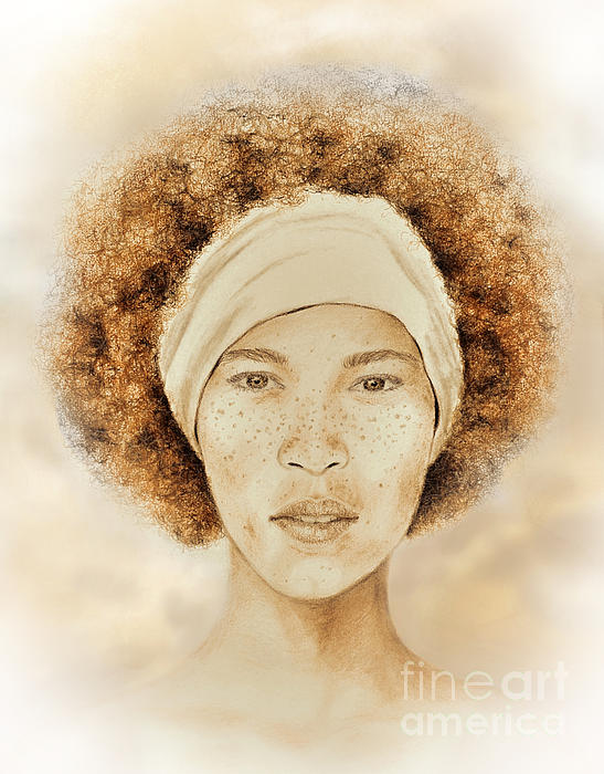 Jim Fitzpatrick - Fine Foxy Fashionable Freckled Faced Female with a Fro 