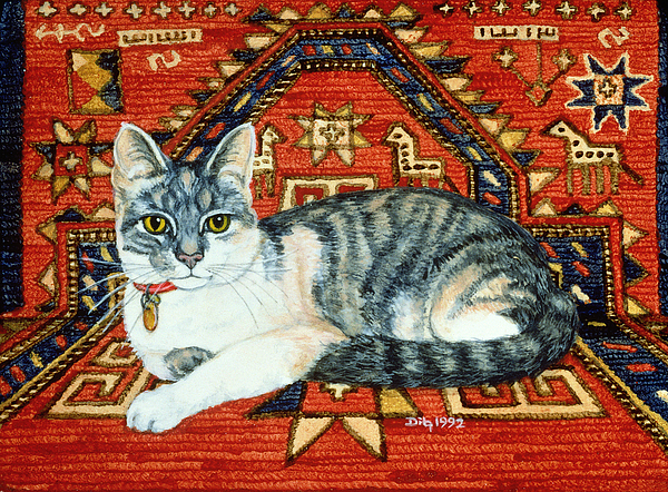 Cat 2024 puzzle rug