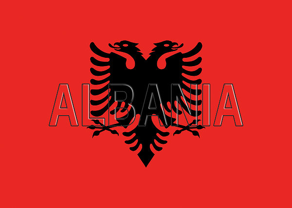  Albania,Flag of Albania,Albania Flag. Tote Bag