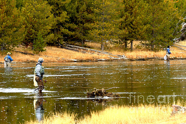 Fly Fishing On The Madison Tote Bag by Adam Jewell - Adam Jewell