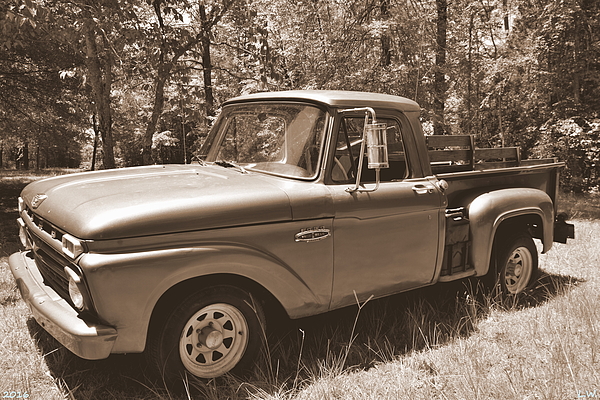 Lisa Wooten - Ford F100 Sepia