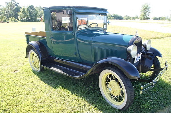 Ford Model A Pick up Truck T-Shirt by Paul Lindner - Fine Art America