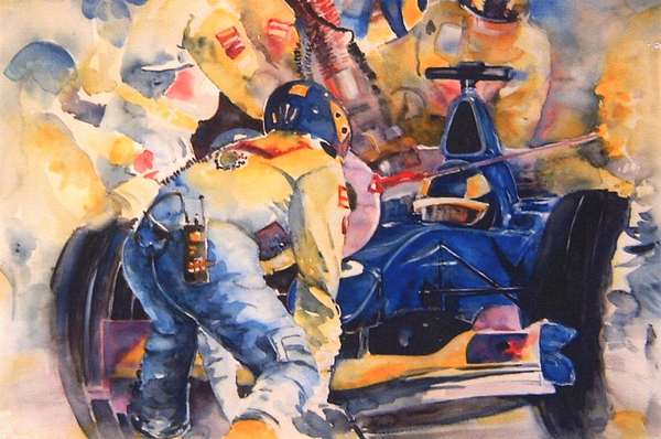 Formula 1 Painting