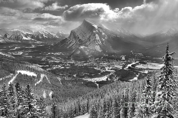Adam Jewell - From Norquay To Rundle Black And White