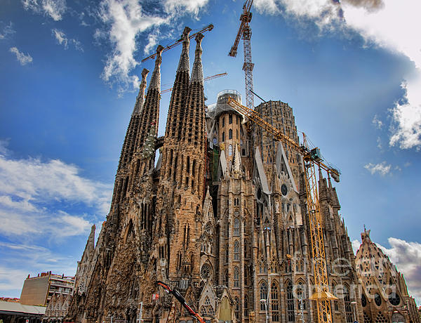 Gaudi La Sagrada Familia Iii Iphone 11 Case For Sale By Chuck Kuhn