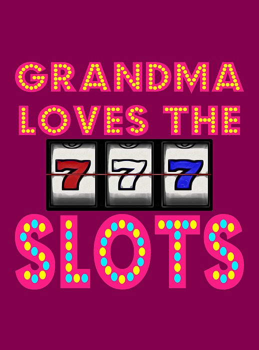 Grandma Loves The Slots Digital Art