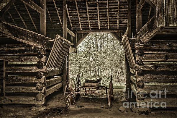 Stefano Senise - Great Smoky Mountains National Park, Tennessee - Broken wagon. Cades Cove
