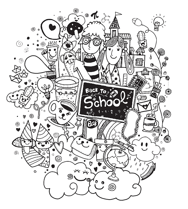 Hand Drawn Numbers 1234567890, School Set. Good for Social Media, Comics  Doodle Style Design Elements, T-shirt Print Stock Illustration -  Illustration of vector, school: 275865668