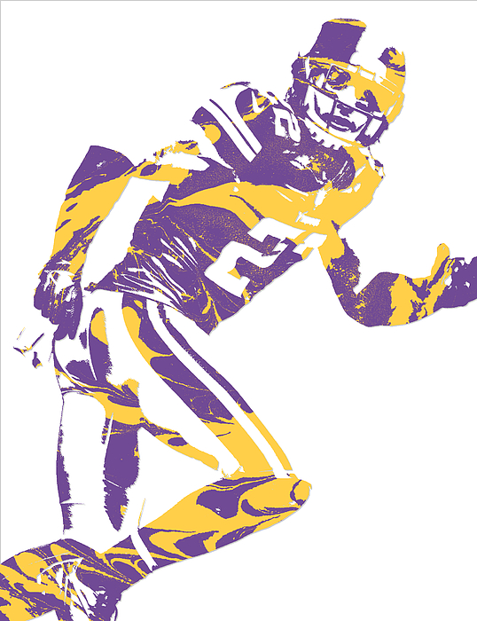 Harrison Smith Minnesota Vikings Pixel Art 1 Fleece Blanket