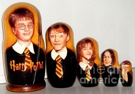 harry potter nesting dolls