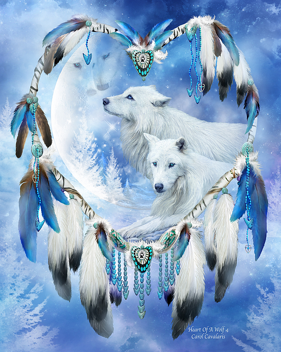 Heart Of A Wolf 4 by Carol Cavalaris