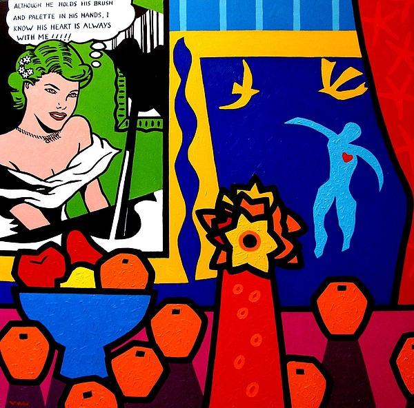 John  Nolan - Homage to Lichtenstein and Matisse