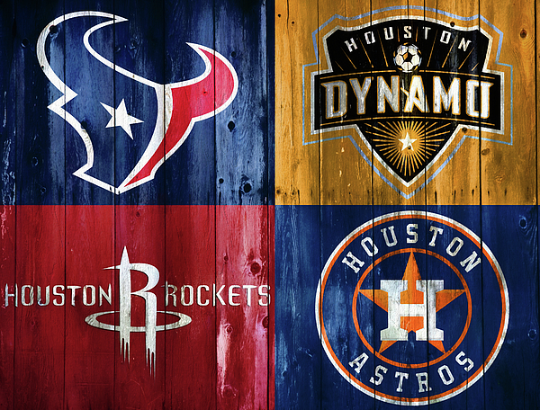 Houston Sports Teams Barn Door Shower Curtain For Sale By Dan Sproul