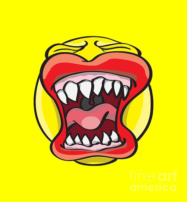 Hungry Pacman Digital Art