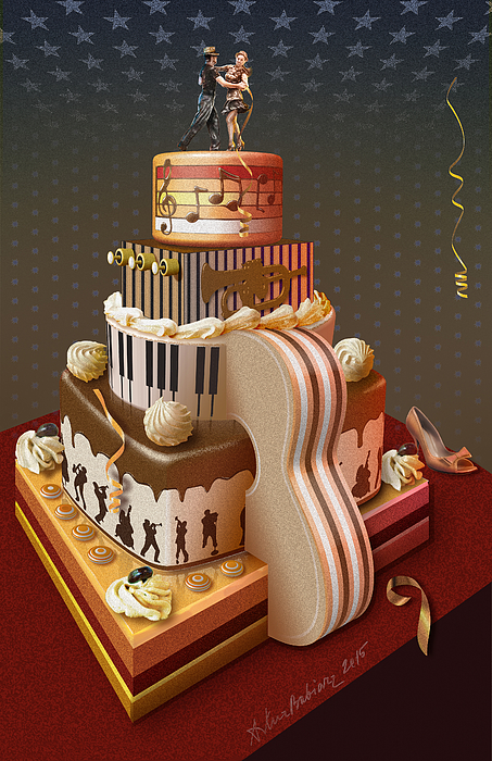 Illustration Cinderella S Jazz Ball Castle Cake Carry All Pouch For Sale By Arthur Babiarz