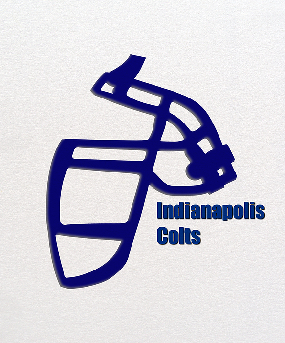 Indianapolis Colts Christmas Card Greeting Card by Joe Hamilton