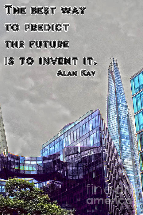 Invent The Future Greeting Card for Sale by Judi Saunders