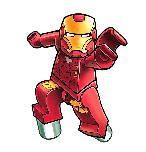 Iron Man Lego Greeting Card For Sale By Citra Joanna