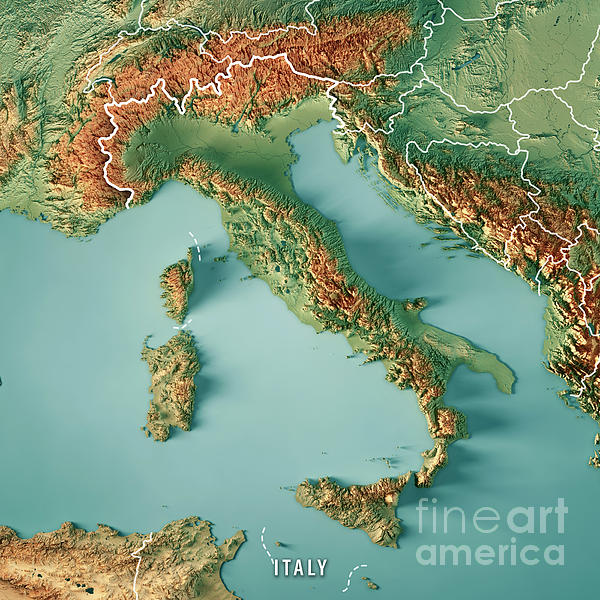 Vector Map Italy From Piece Puzzle Jigsaw Stock Illustration