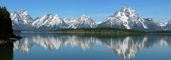 Christiane Schulze Art And Photography - Jackson Lake with Grand Teton Reflection