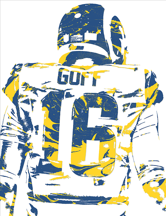 Aaron Donald Los Angeles Rams Pixel Art 10 Poster by Joe Hamilton - Fine  Art America