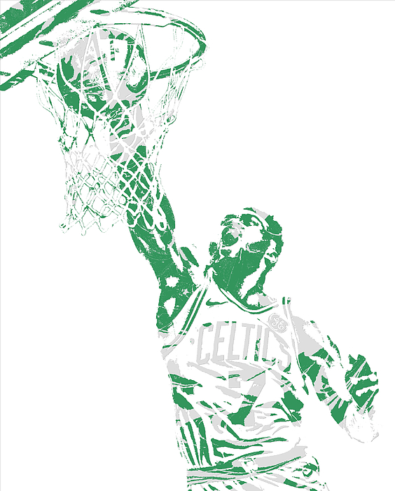 Jaylen Brown Boston Celtics Pixel Art 12 Face Mask by Joe Hamilton - Fine  Art America