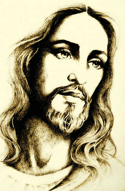 jesus face profile
