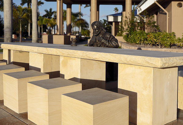 Sally Weigand - Jesus Sitting Alone Sculpture