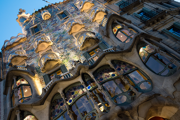 Georgia Mizuleva - Jewel Toned Masterpiece - Antoni Gaudi Casa Batllo in Barcelona, Spain