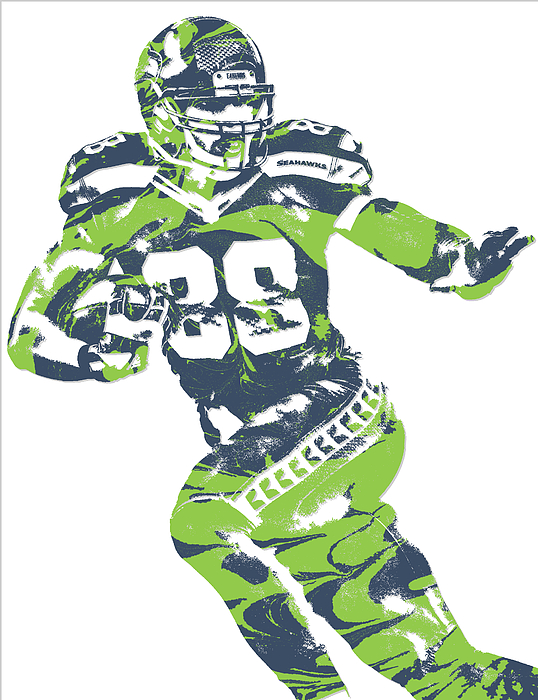 marshawn lynch SEATTLE SEAHAWKS OIL ART Acrylic Print by Joe Hamilton -  Pixels Merch