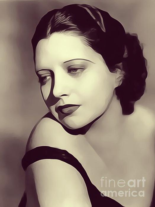 Kay Francis, Vintage Actress Beach Sheet by Esoterica Art Agency | Pixels