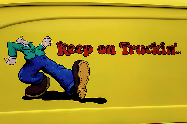 keep on truckin logo