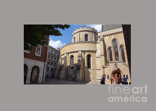 Knights Templar Church- London Digital Art