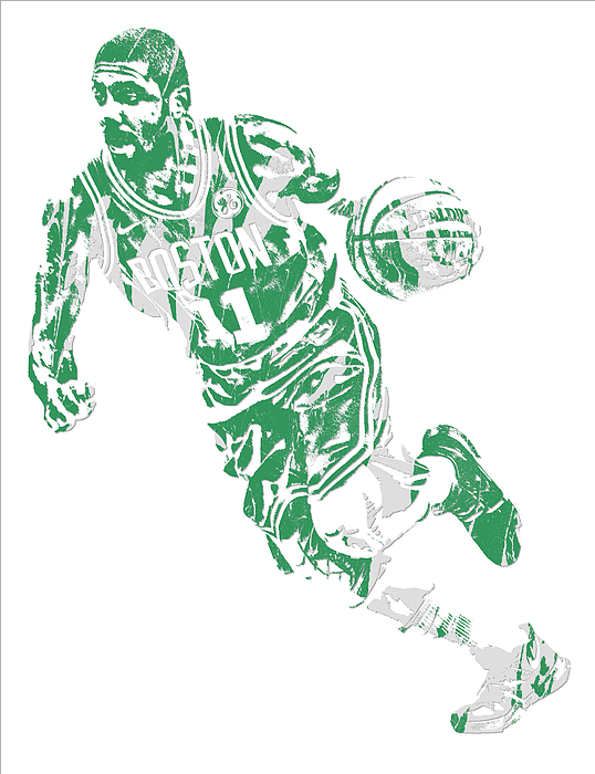 Jayson Tatum Boston Celtics Pixel Art 1010 Mixed Media by Joe Hamilton -  Pixels Merch