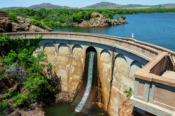 Lake Quanah Parker - CCC 1935 - Wichita Mountains - Oklahoma