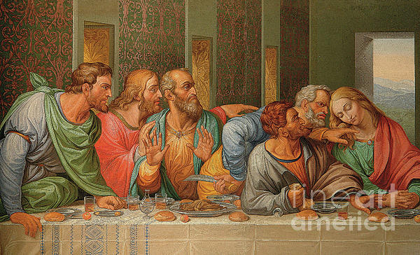 Last supper online tapestry