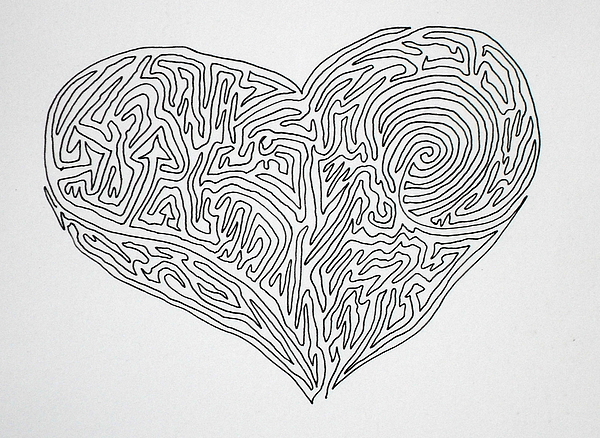 Laying Your Heart On A Line Painting