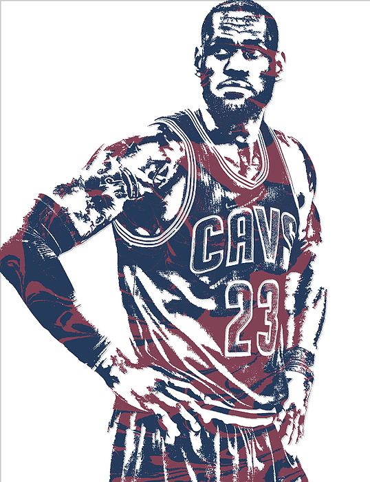 Cleveland Cavaliers NBA Merchandise Lebron James Tank Top-Size Med