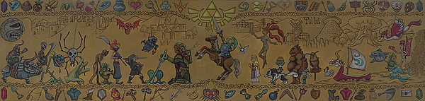 William Gale - Legend of Zelda Tapestry