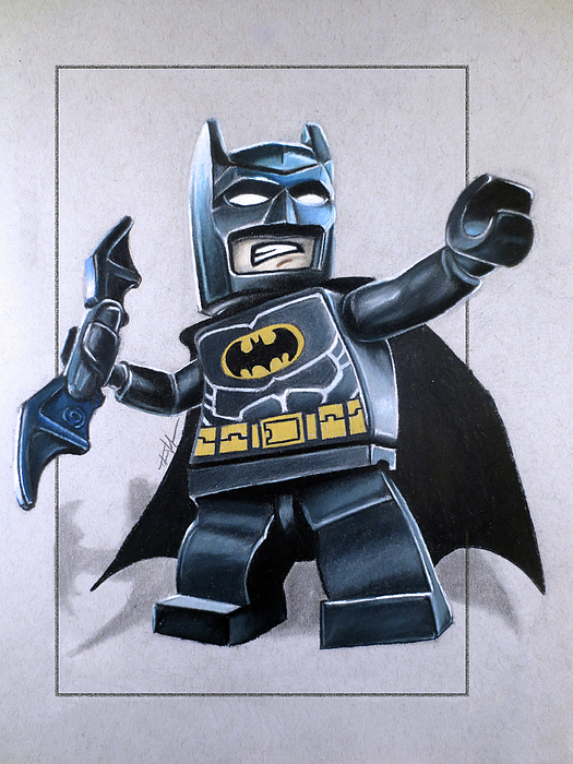 Lego Batman Duvet Cover by Thomas Volpe - Fine Art America