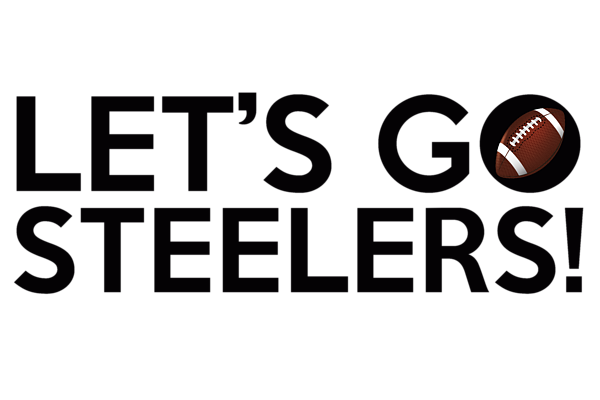 Let's Go Steelers Sticker