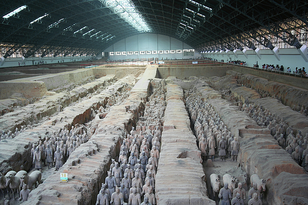 Derrick Neill - Lines of Terracotta Army Soldiers