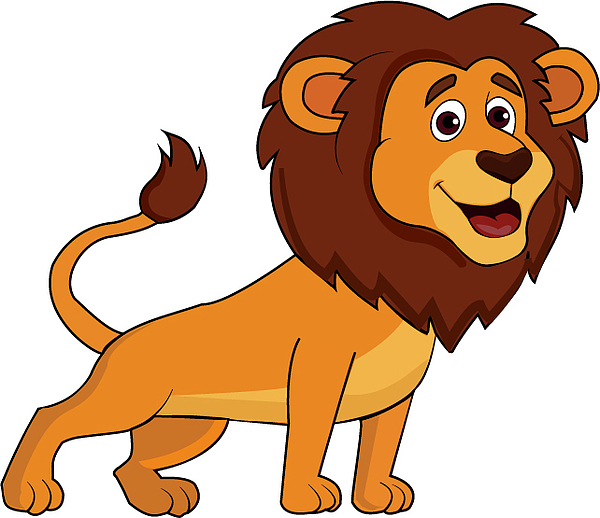 Drawing of a toy lion stock vector Illustration of lovely  82220238
