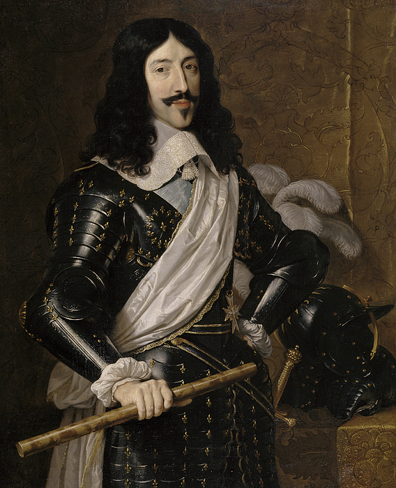 Louis XIII of France by Philippe de Champaigne Tapestry by