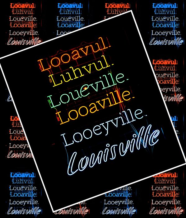 Looavul Luhvul Loueville Looaville Louisville' Men's T-Shirt